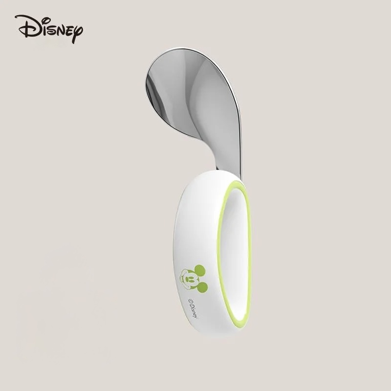Disney Stainless Steel Children's Baby Feeding Fork and Spoon Set, Helping Babies Learn to Eat Independently - 图片 3
